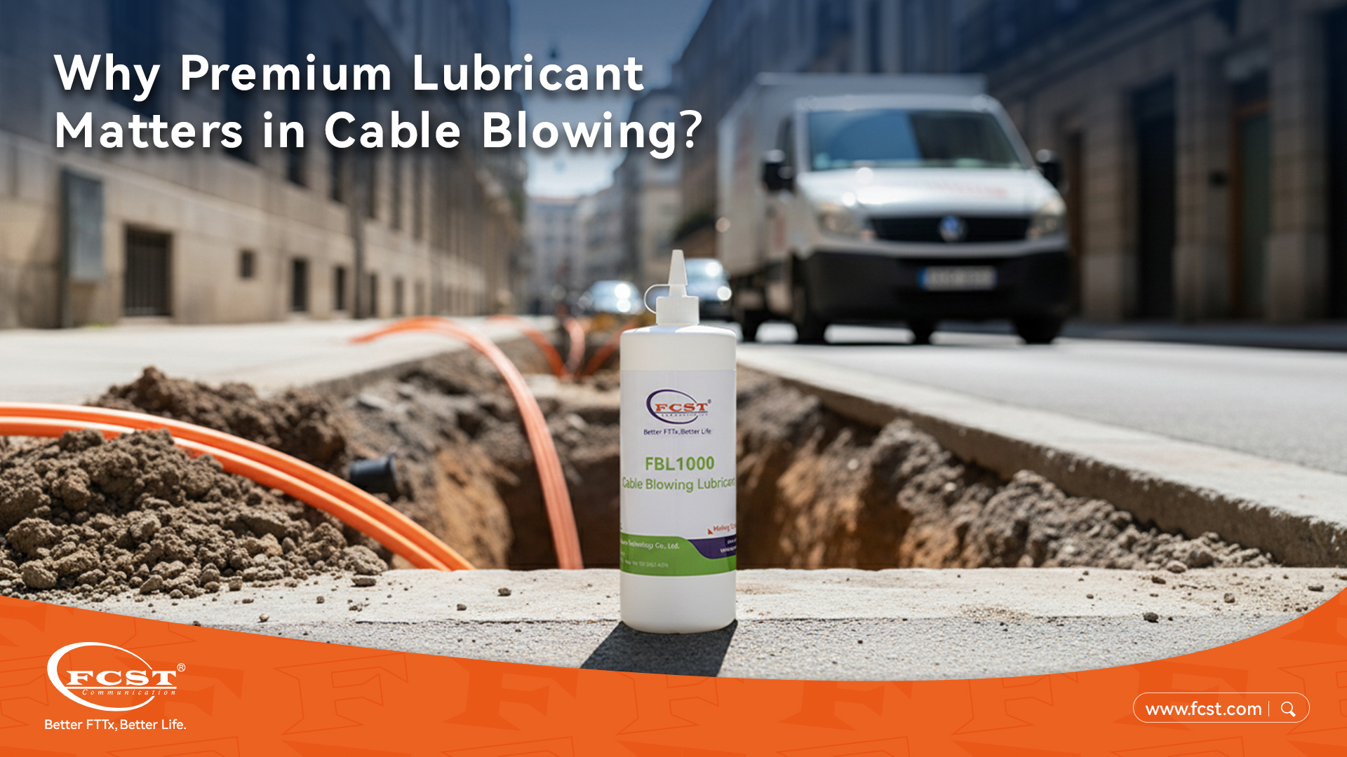 Fibre Optic Jetting Cable Lubricant