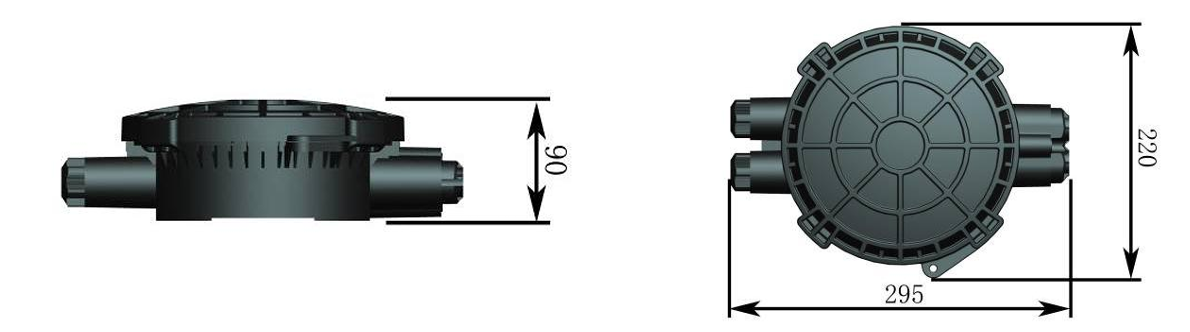 Fiber joint enclosure 24f
