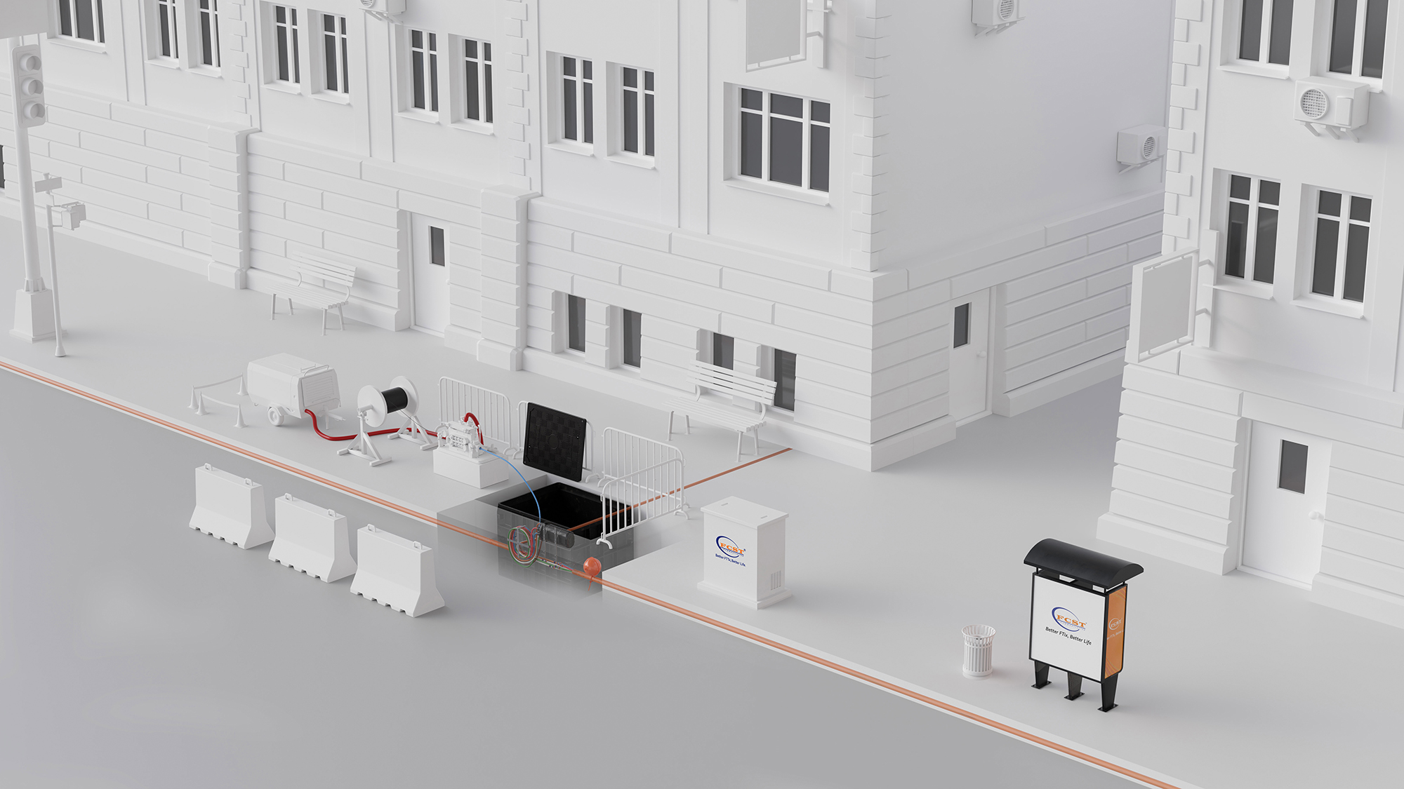 cable blower machine 1