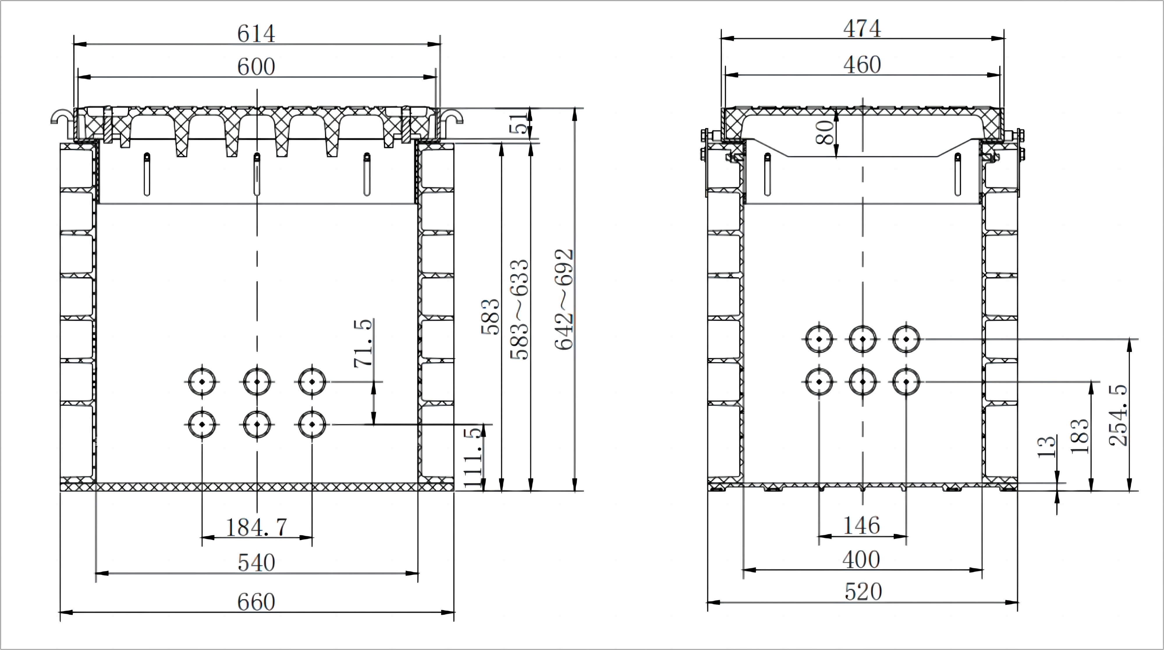 Telecoms Joint Box warehouse