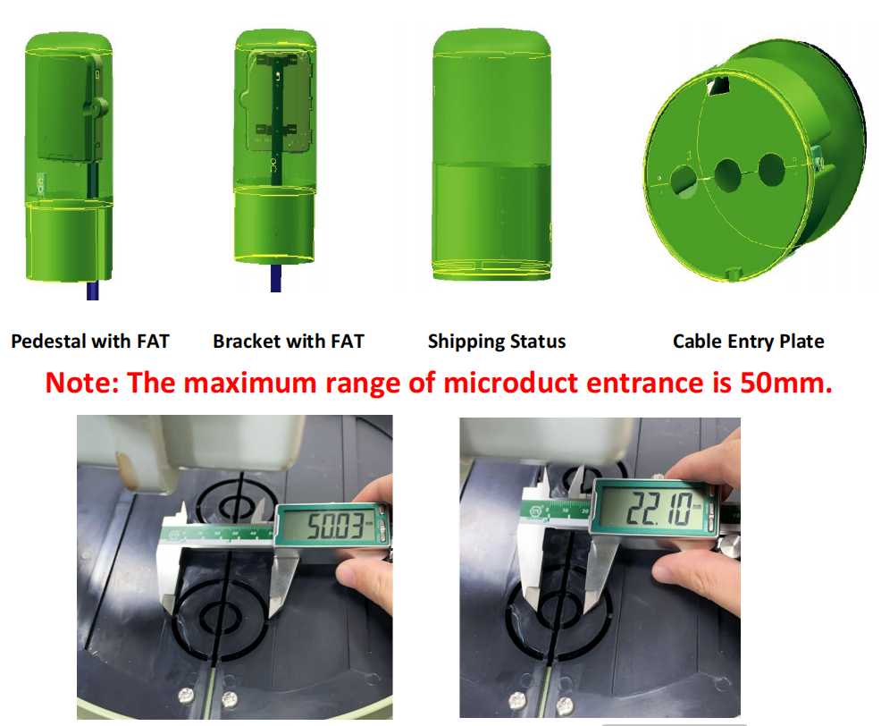 Fiber Optic Ftth Pedestal box