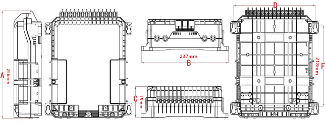 FCST01133 Fiber Optic Closure (23)