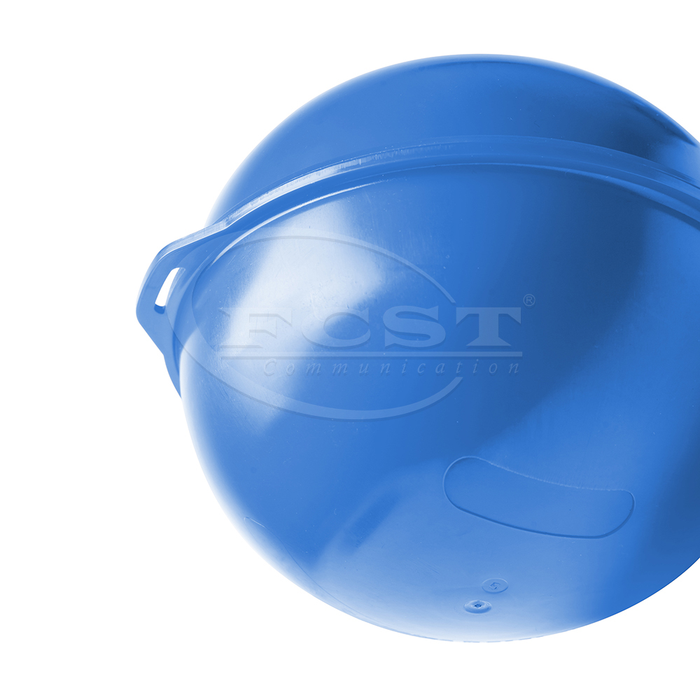 FCST-MB145.7kHZ Fiber Optic Buried Cable Marker Ball Blue For Water