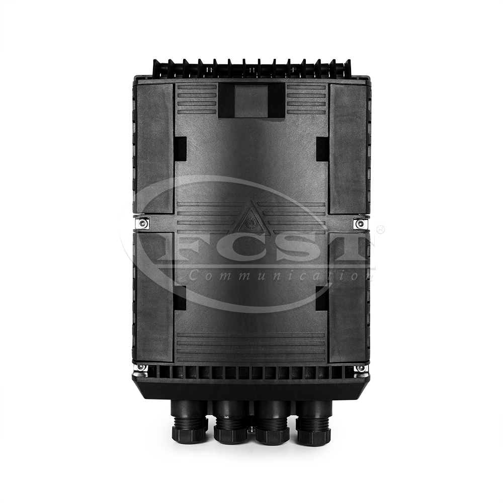 FCST01130-F 4 In 4 Out 144 Cores Horizontal Fiber Optic Splice Closure