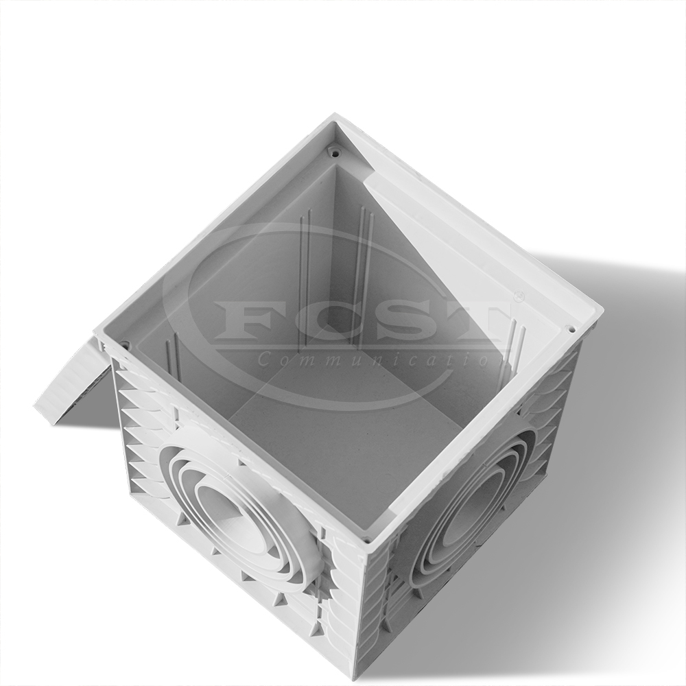 FCST-TH-SMC11-200 Superior Quality Grey PP Plastic Manhole Box with Lid