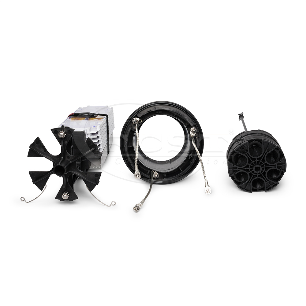 FCST012253 24F Fiber Optical Splice Closure Underground Mounting