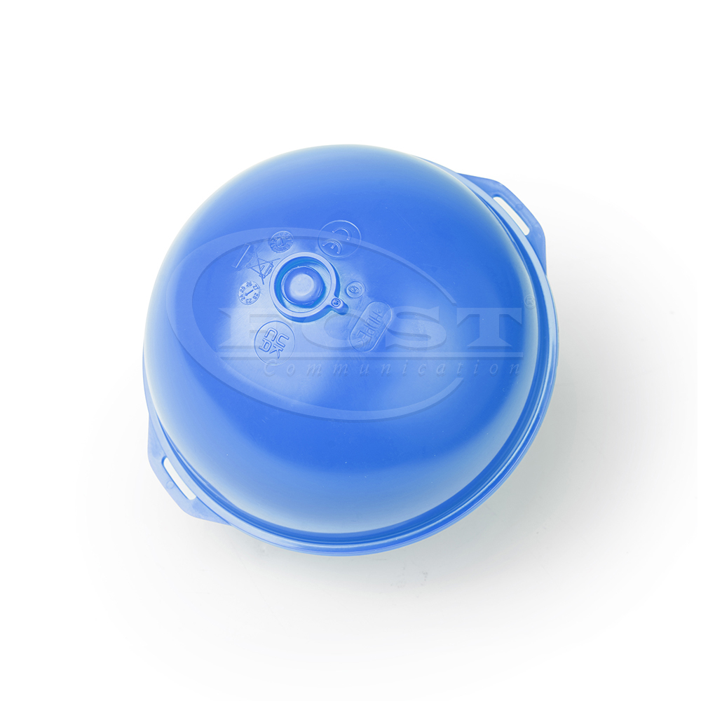 FCST-MB145.7kHZ Fiber Optic Buried Cable Marker Ball Blue For Water