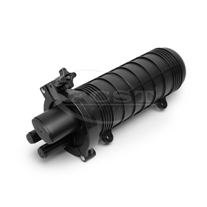 Horizontal type fiber optic splice closure