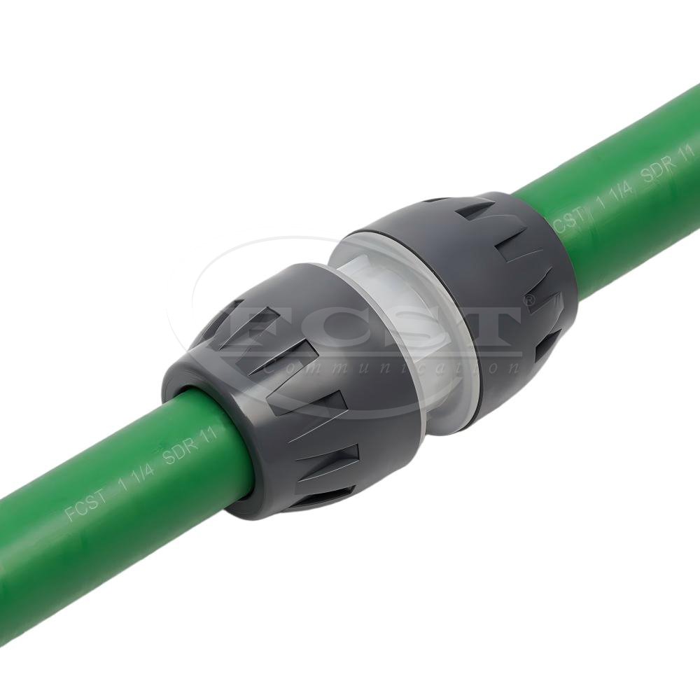 FCST-ERS42.2(1 1-4,SDR11) Push Fit Air Blown Fiber Micro Duct Connector