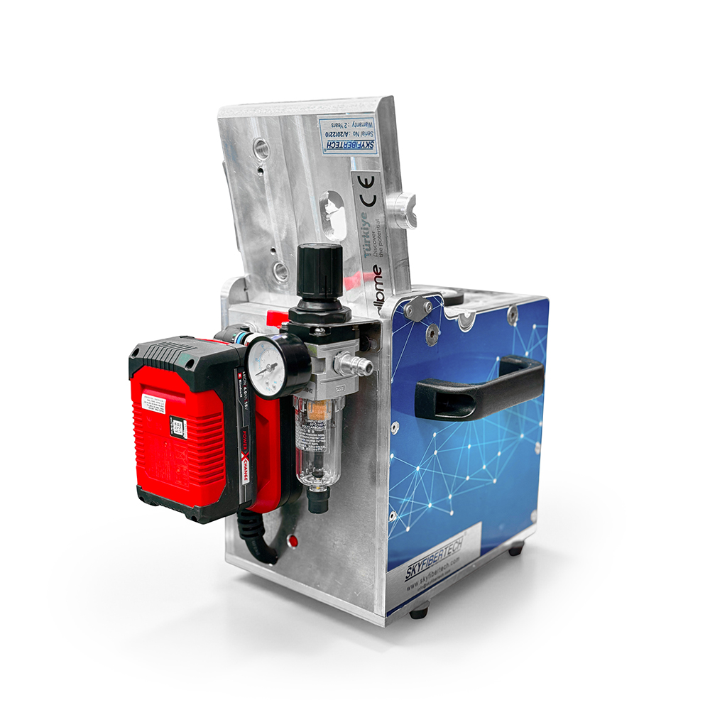 دمنده های فیبر MikroJet03 و ماشین های دمنده کابل (1MM~6MM)