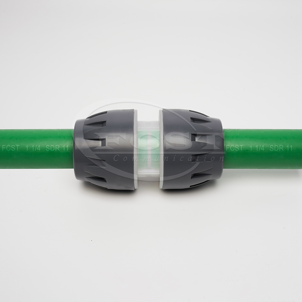 1.25"Push Fit Air Blown Fiber Micro Duct Connector