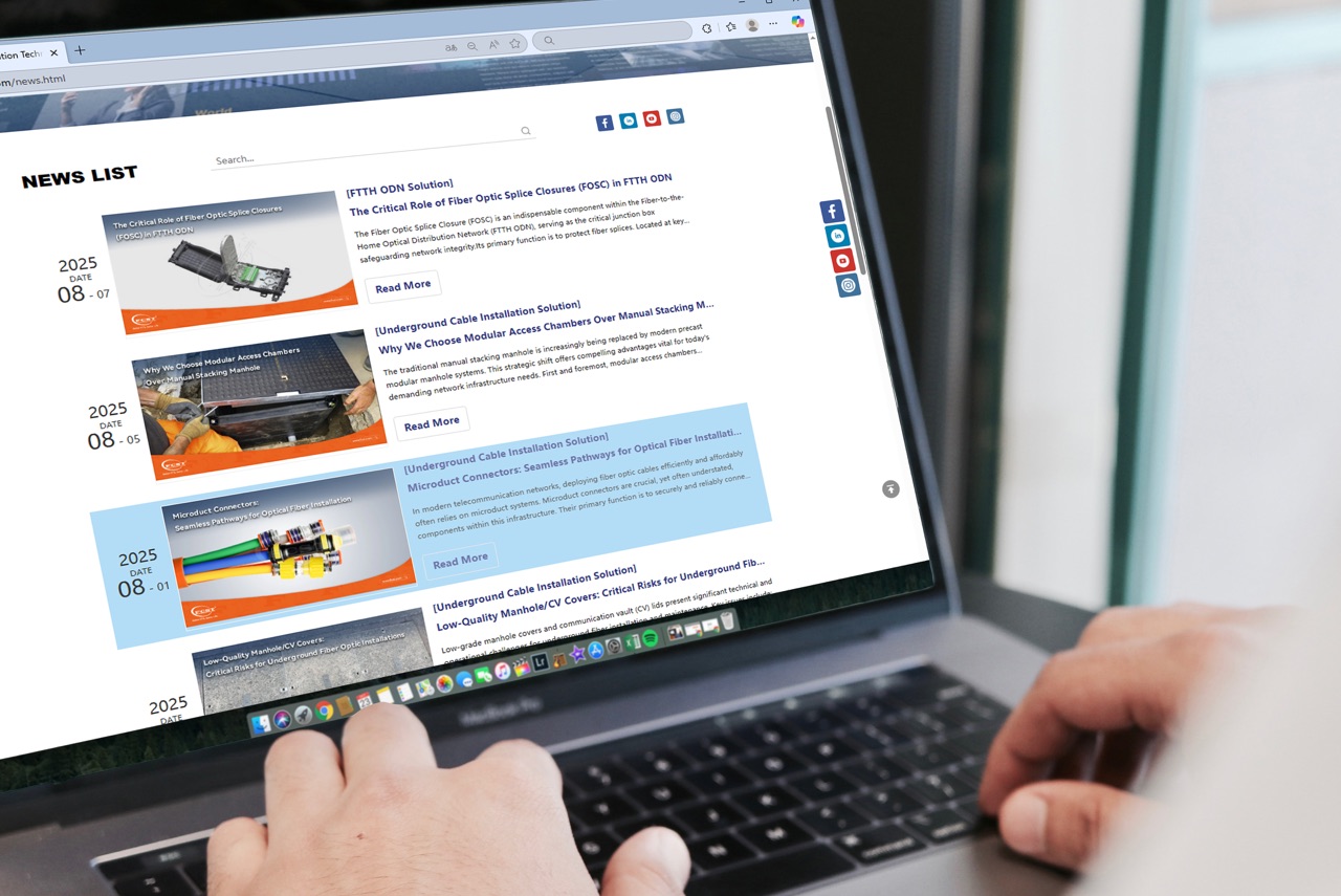 FTTx fiber cable project FCST