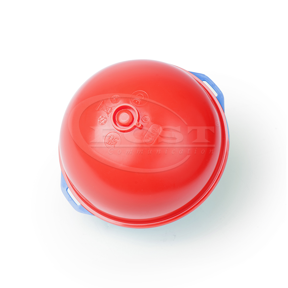 FCST-MB134.0kHZ Customizable Locator Marker Ball Blue & Red For Underground Fiber Optic Buried Cable