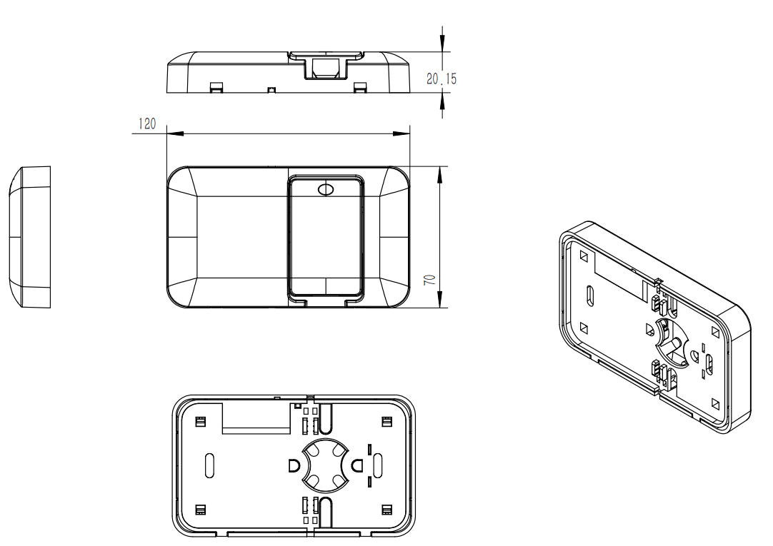FCST02148 Optical Fiber Information Panel Structure
