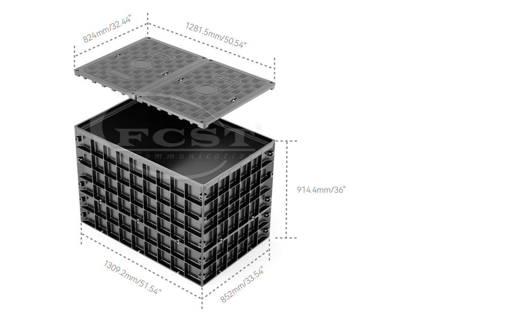 FCST-TH-SMC13 Telecom Manhole Chamber Structure