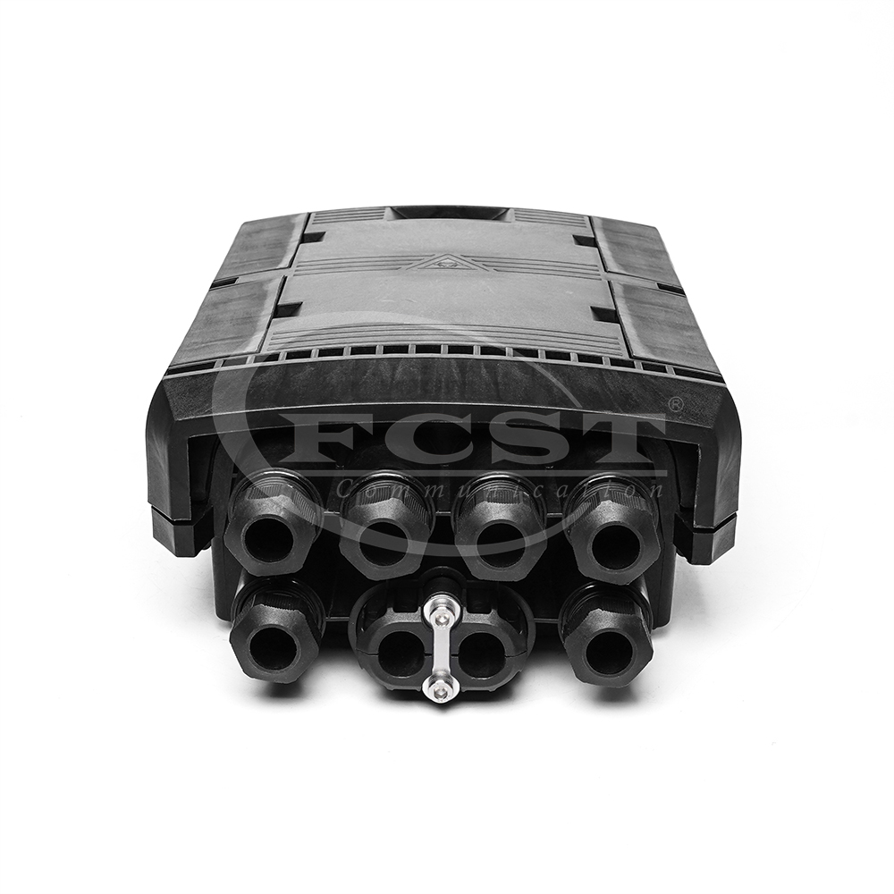 FCST01130-F 4 In 4 Out 144 Cores Horizontal Fiber Optic Splice Closure