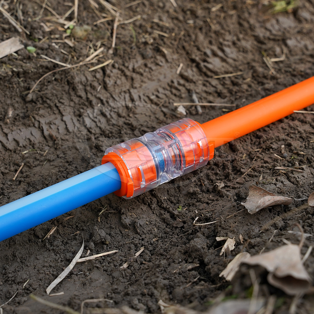 FCST-15JDB-SC 15J Microduct Straight Coupler Use For HDPE Microduct( DB | DI | TW )