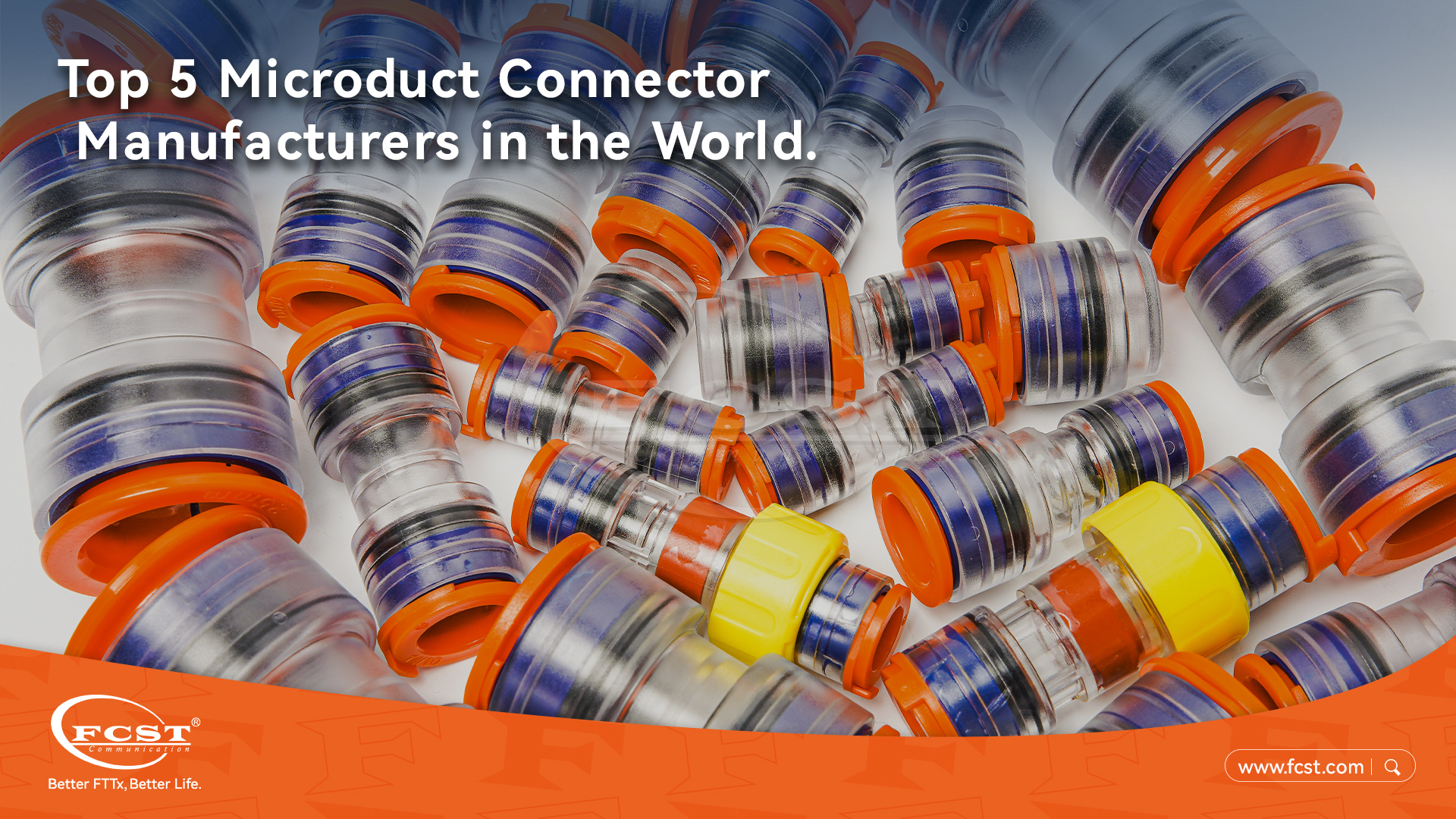 micro duct push fitting