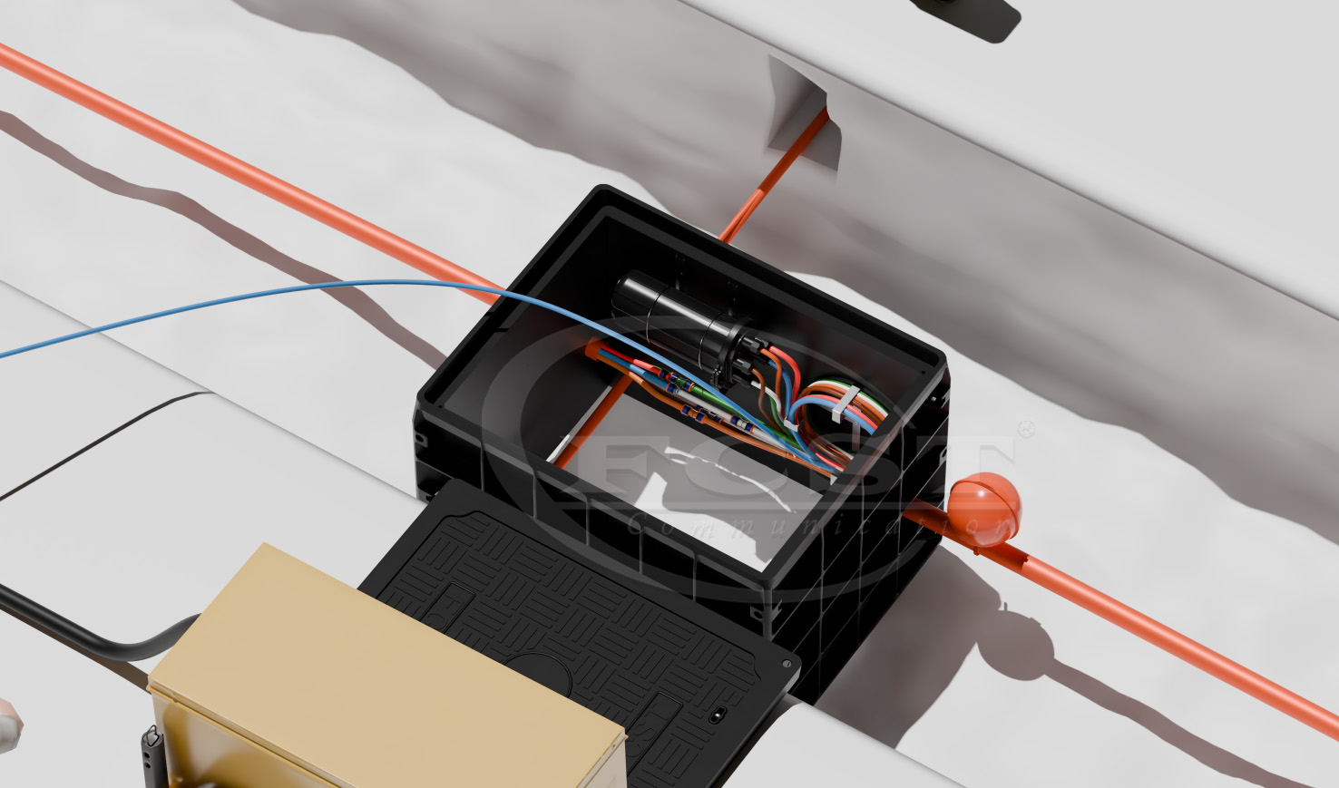 polypropylene inspection chamber