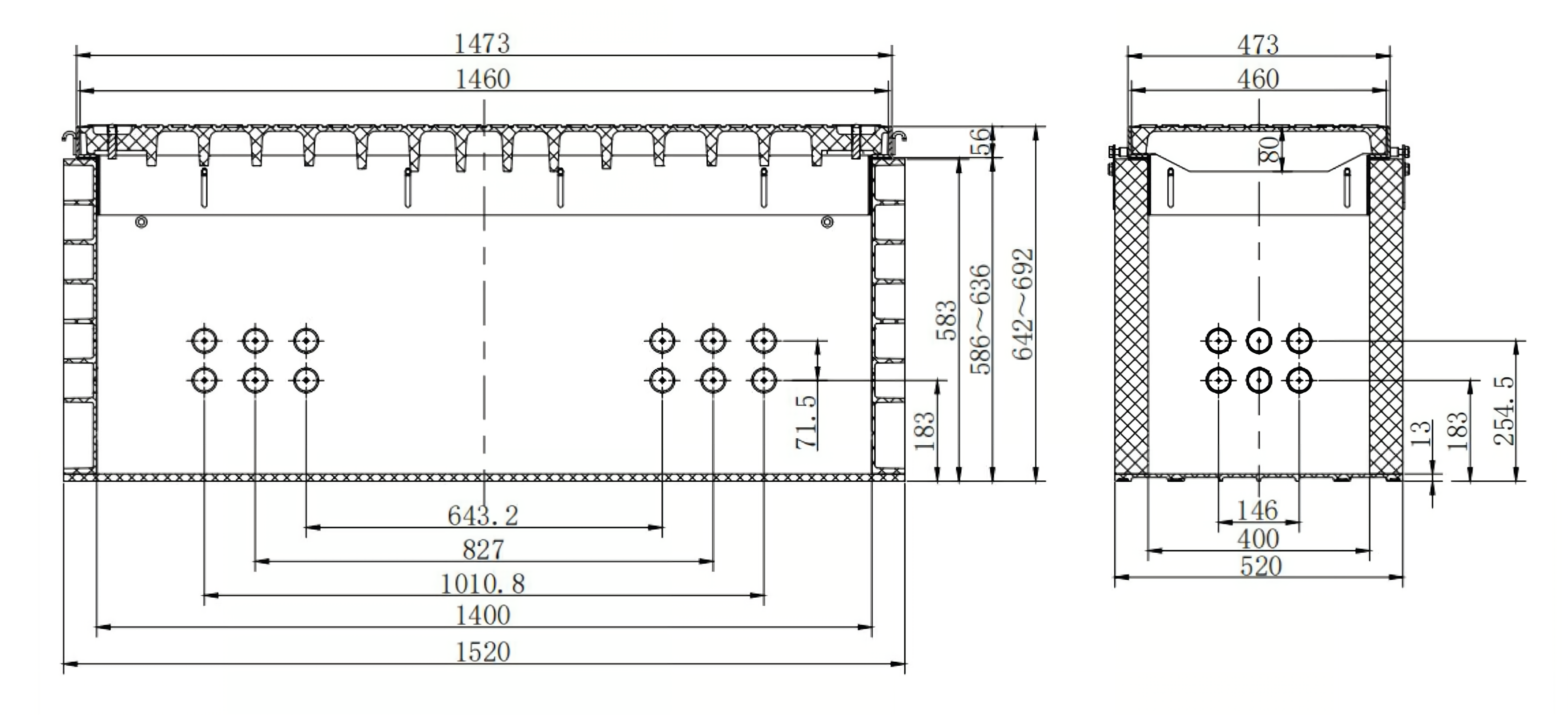 access chamber installation