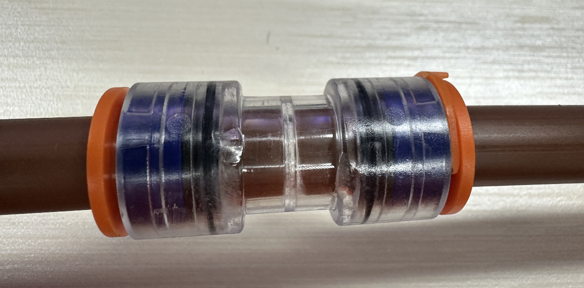 microduct straight Coupler