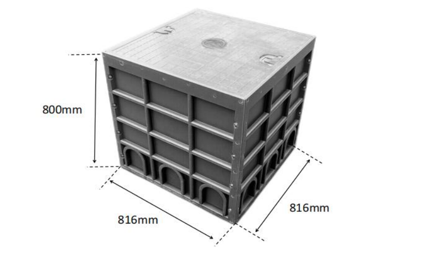 FCST-TH-SMC12 Telecom Manhole Chamber Structure