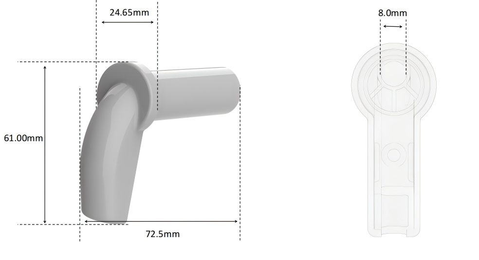 FCST-FE7mm FTTH Entry 90° Structure
