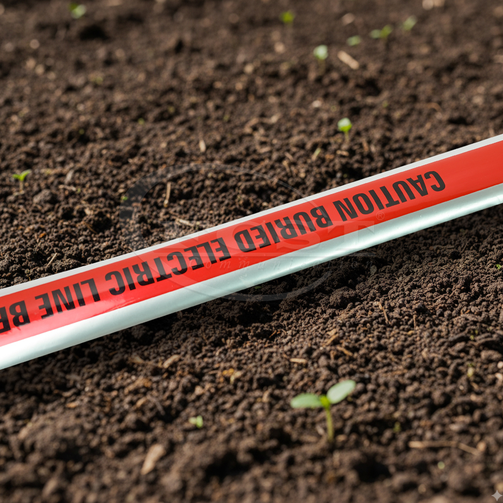 FCST-DWT Detectable Warning Tape & High-Visibility Utility Line Marking