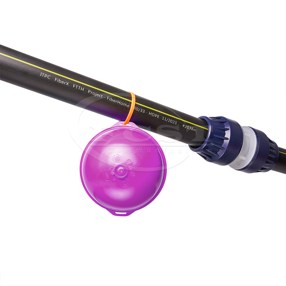 FCST-MB66.35kHz Extended Range Marker Ball Purple For Non-Potable Water