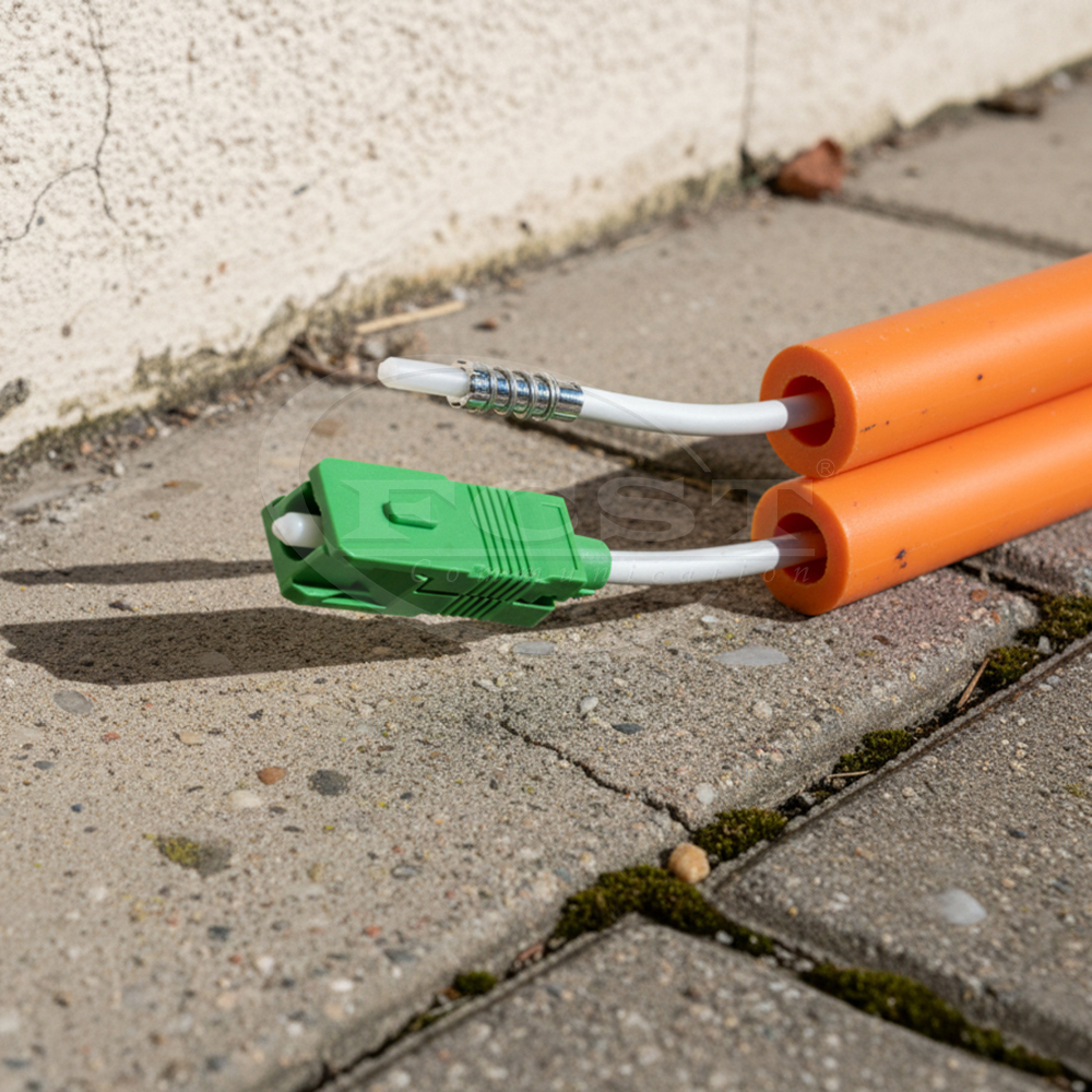 Flexible MDU Drop Cable Assemblies-SC Pulled Pre-Connectorized Microcables