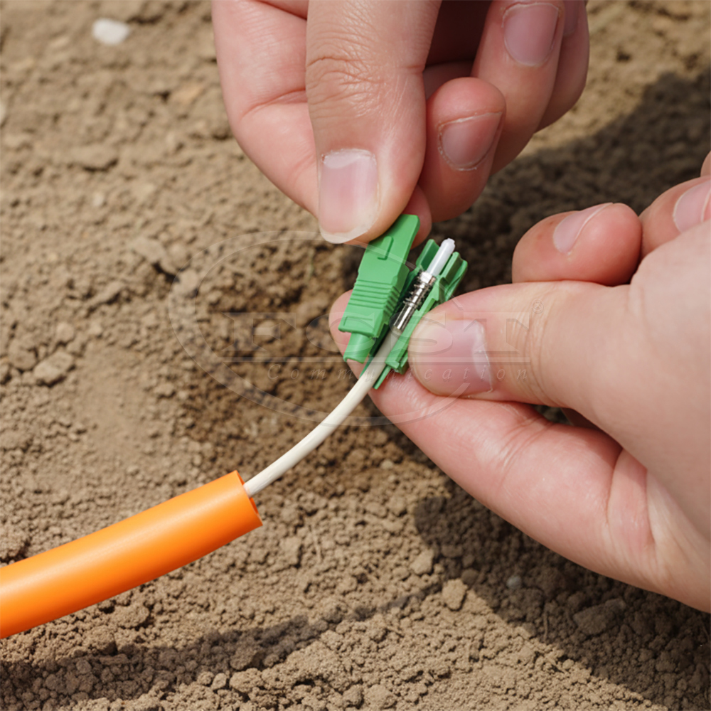 Flexible MDU Drop Cable Assemblies-SC Pulled Pre-Connectorized Microcables
