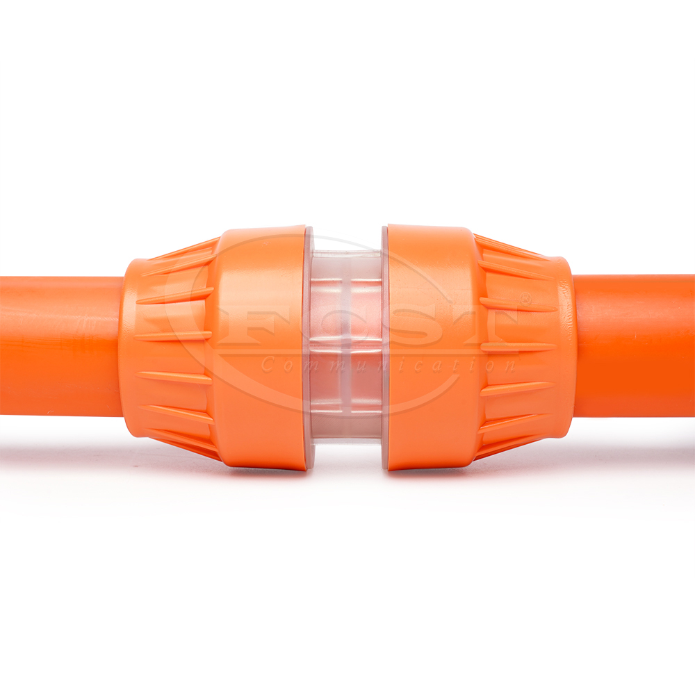 FCST-2ERS 2" Push Fit Duct Coupler for Underground Cable Installation