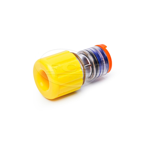 Gas-water block end plug 16