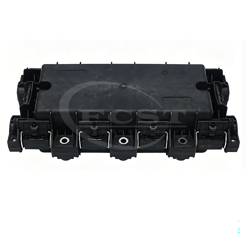 FCST01155 PP/ABS 2 Inlets And 2 Outlets Fiber Optical Splice Closure -InlineType