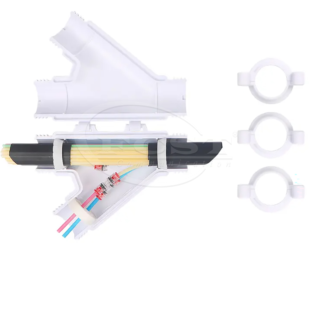 Y-Type Closure for 40 Mm HDPE Telecom Ducts