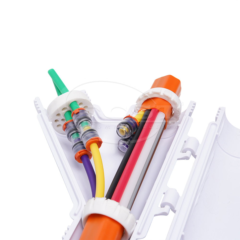 FCST16314-I Y-Type Closure for 40 Mm HDPE Telecom Ducts
