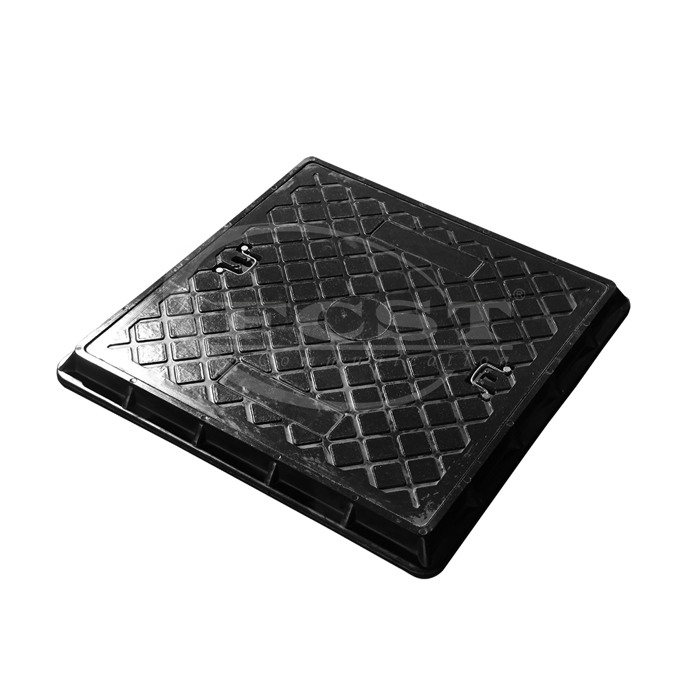 FCST-Pedestrian-570x570mm BMC Composite Square Manhole Cover & Frame