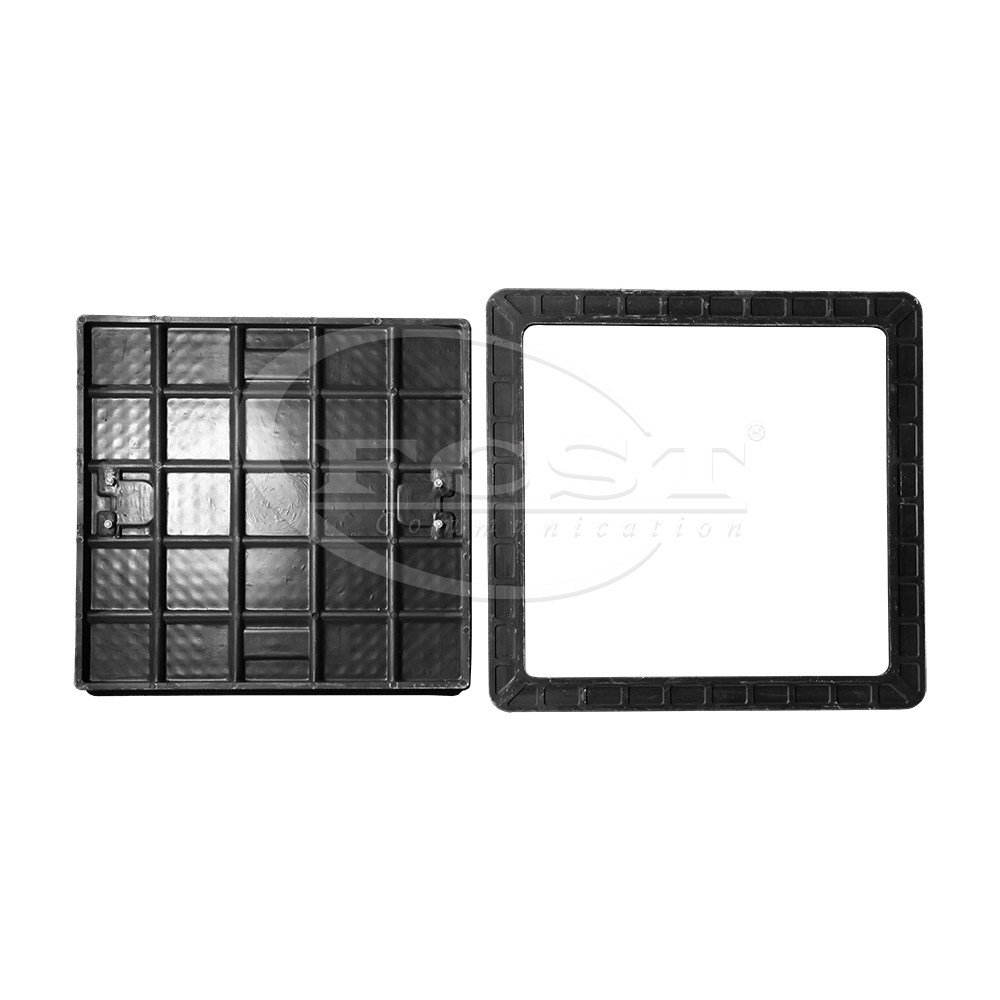 FCST-Pedestrian-570x570mm BMC Composite Square Manhole Cover & Frame