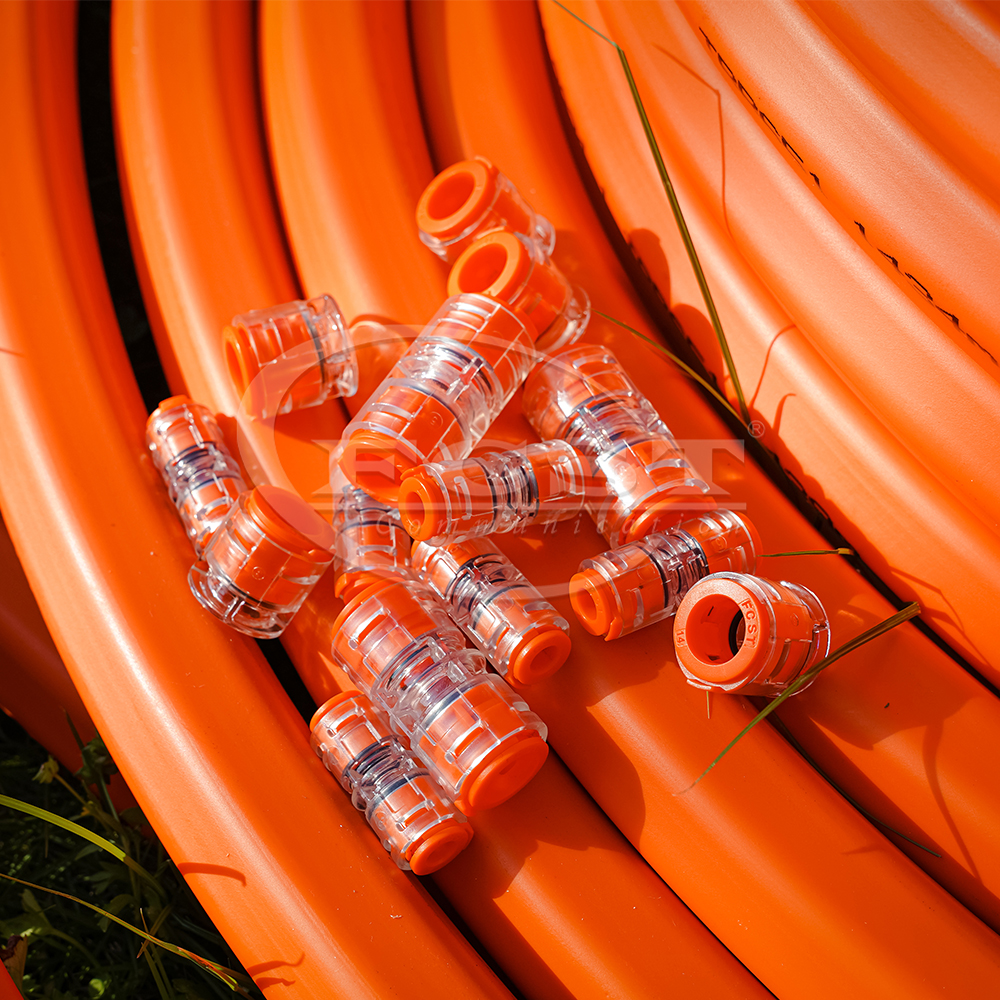 FCST-15JDB-SC 15J Microduct Straight Coupler For HDPE Microduct( DB | DI | TW )