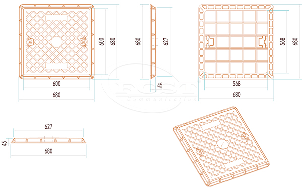 Square Manhole Cover